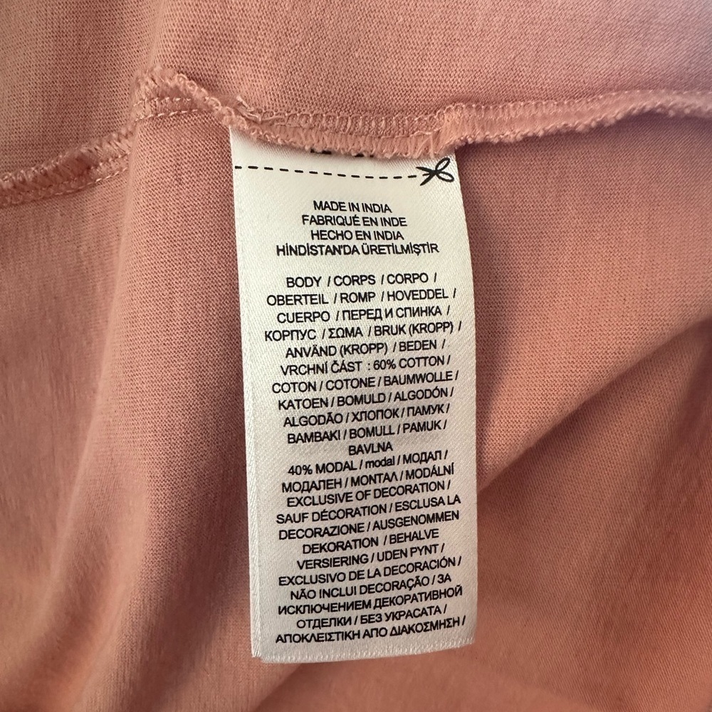 Lauren Ralph Lauren Rose Tan Ruffled Bib Neck Top Size: S - Picture 9 of 9